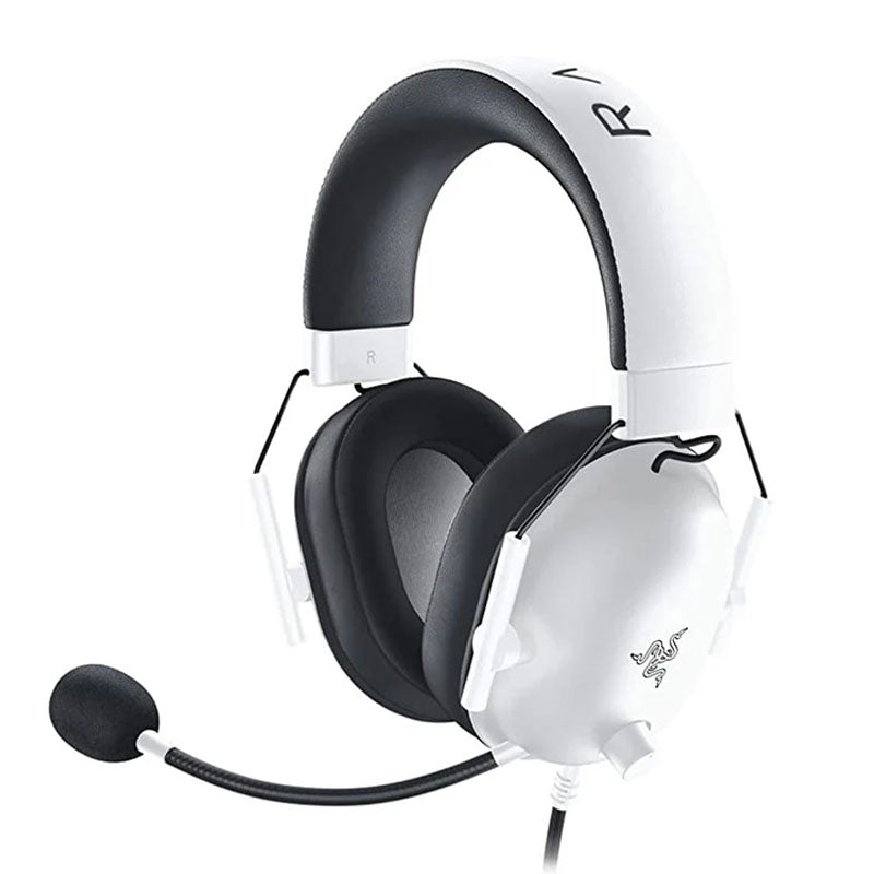 Razer BlackShark V2 X Gaming Headset: 7.1 Surround Sound for PC, PS5, Switch, Xbox, Mobile - White Razer BlackShark V2 X Gaming Headset: 7.1 Surround Sound for PC, PS5, Switch, Xbox, Mobile - White